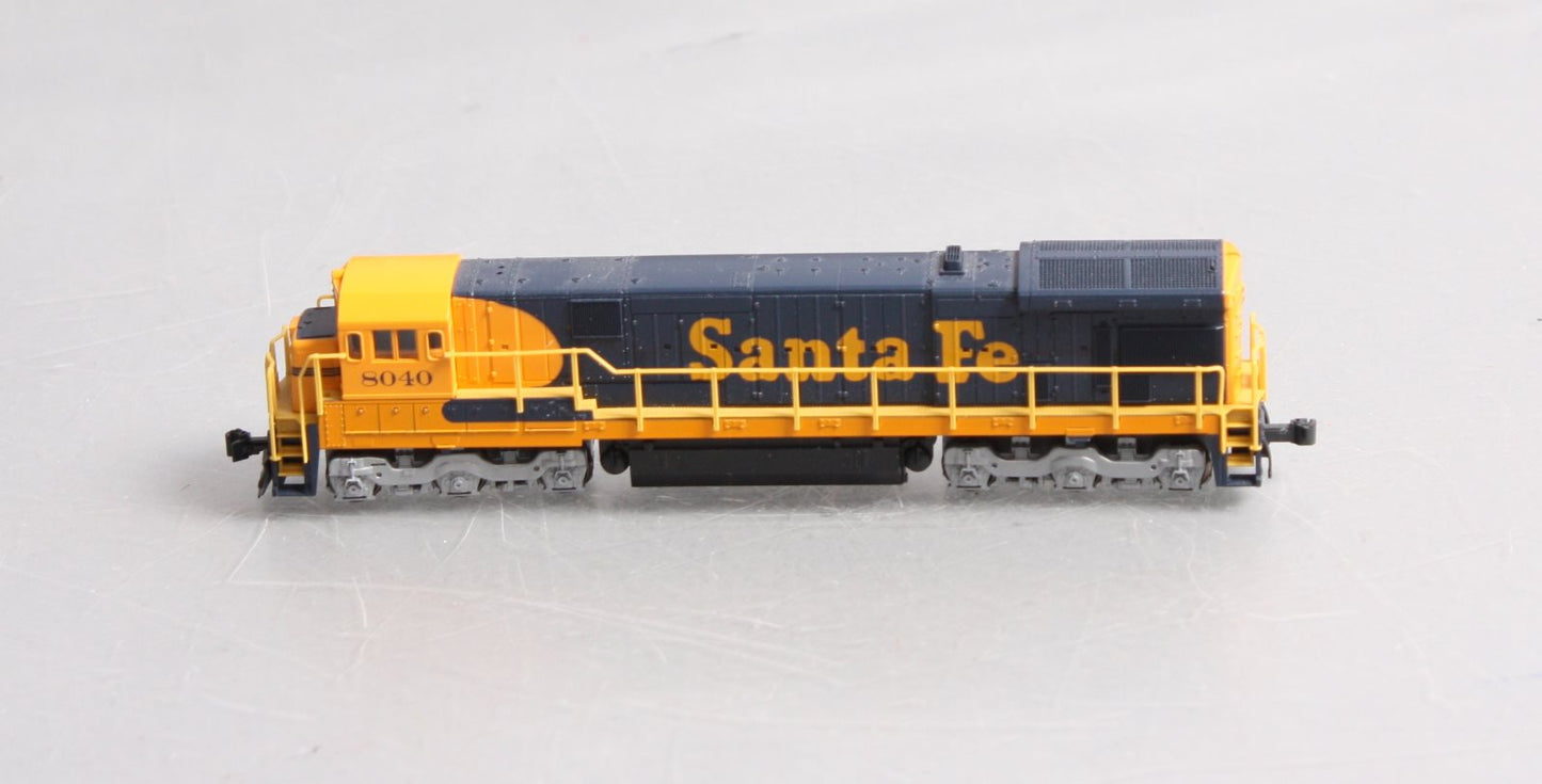 Kato 176-0943 N Scale Santa Fe Diesel Locomotive # 8040