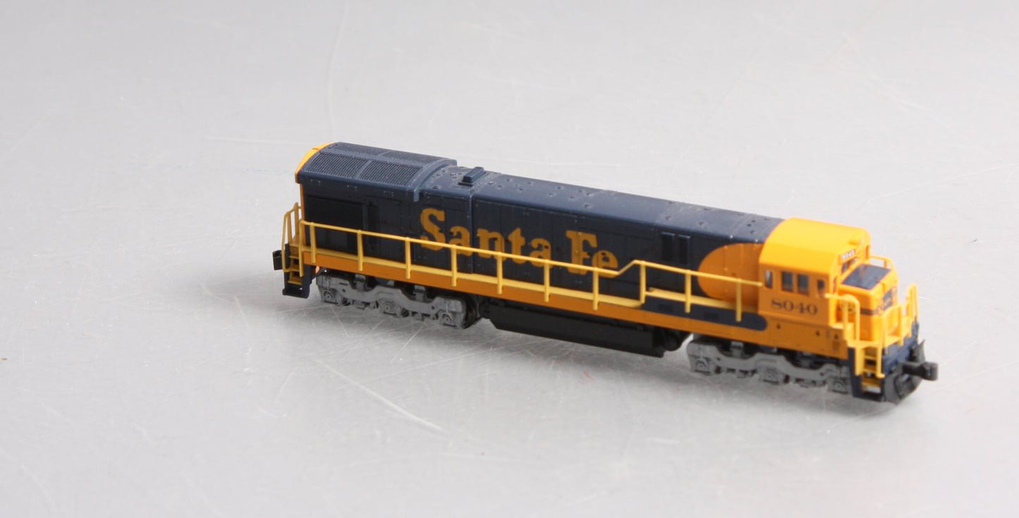 Kato 176-0943 N Scale Santa Fe Diesel Locomotive # 8040