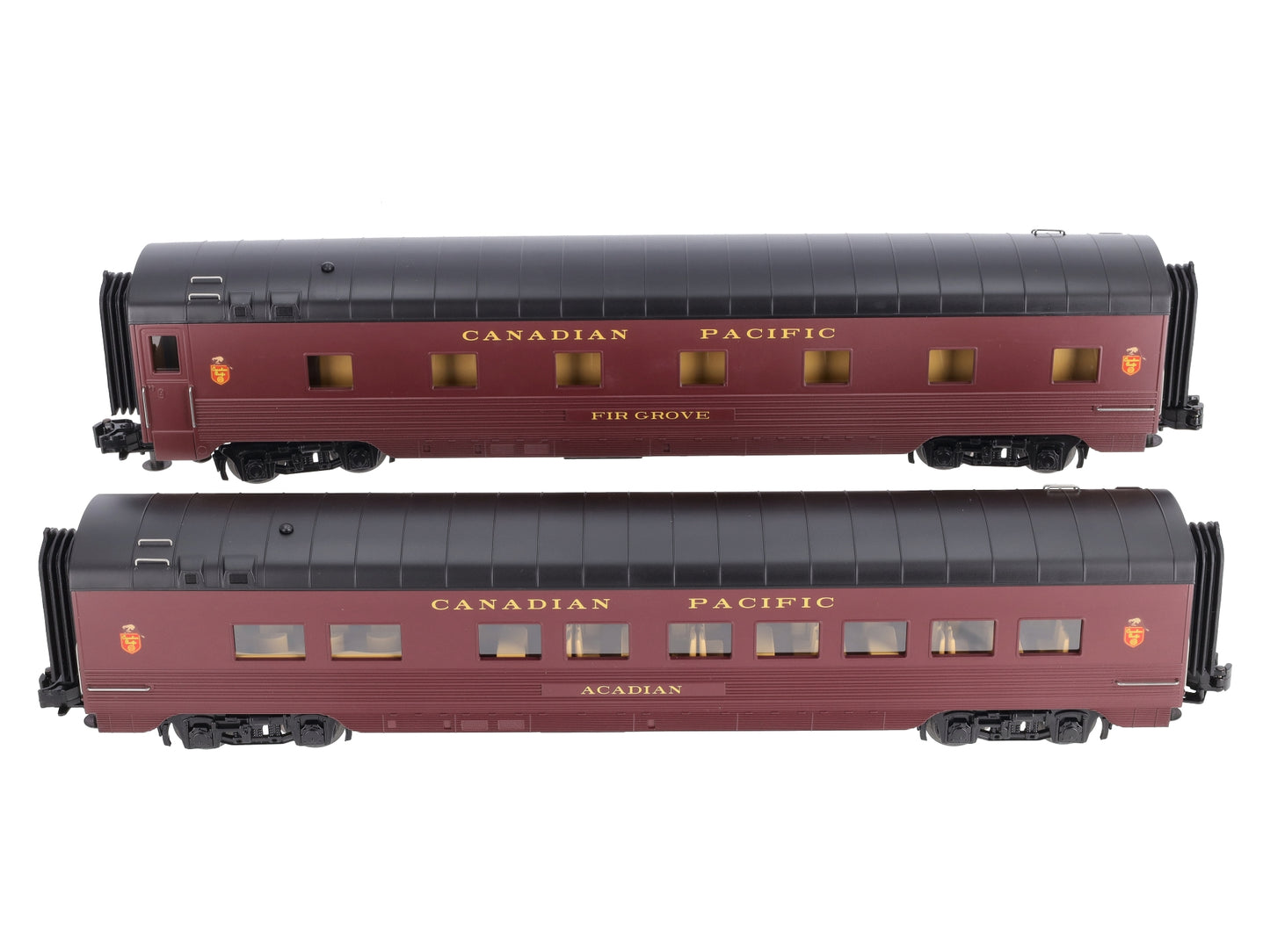 MTH 30-67341 CP 2-Car 60' SL ABS Sleeper/Diner