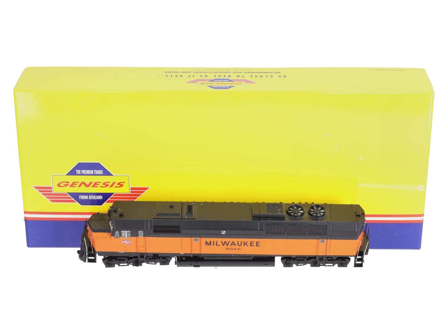 Athearn G67630 HO Milwaukee Road FP45 Diesel Locomotive w/DCC & Sound #2