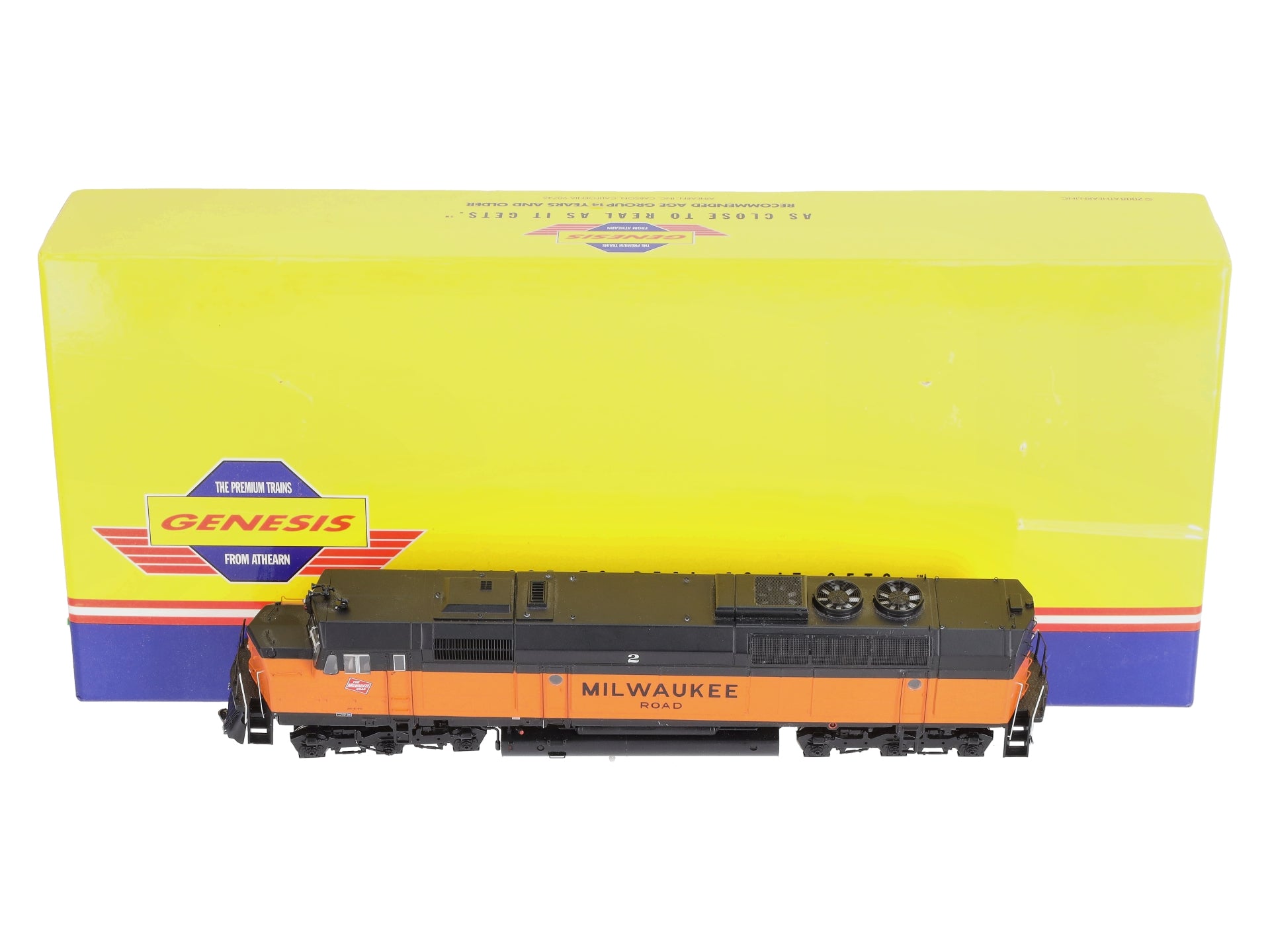 Athearn G67630 HO Milwaukee Road FP45 Diesel Locomotive w/DCC & Sound #2