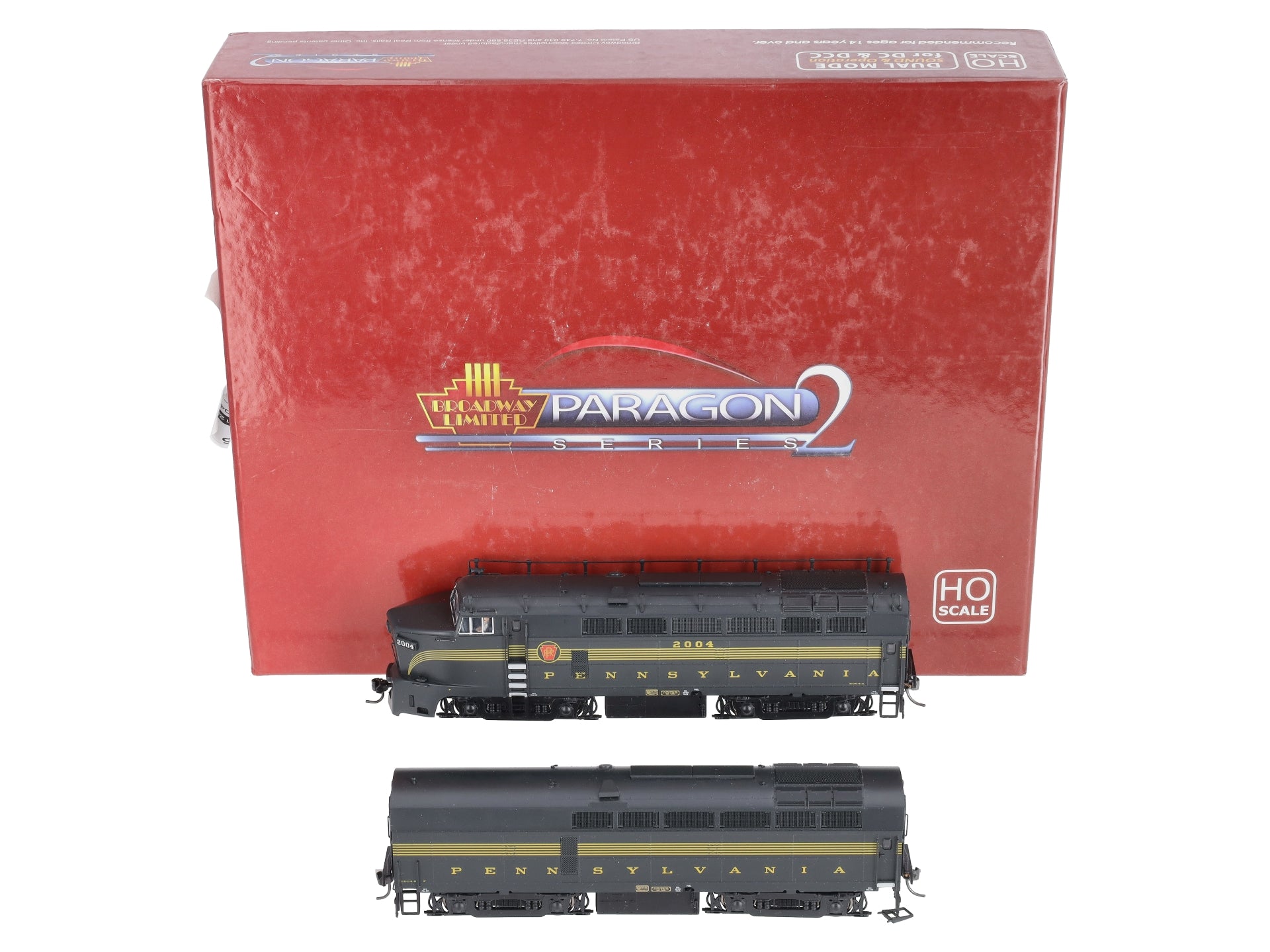 Broadway Limited 4055 HO PRR BLW BF-16 A/B Diesel Locomotive Set w/Sound/DC/DCC