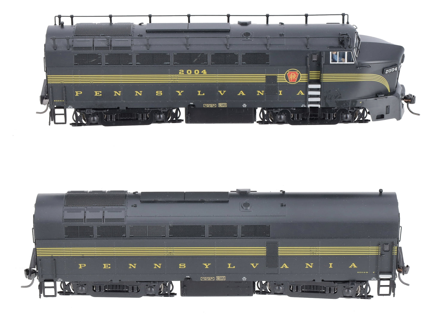 Broadway Limited 4055 HO PRR BLW BF-16 A/B Diesel Locomotive Set w/Sound/DC/DCC