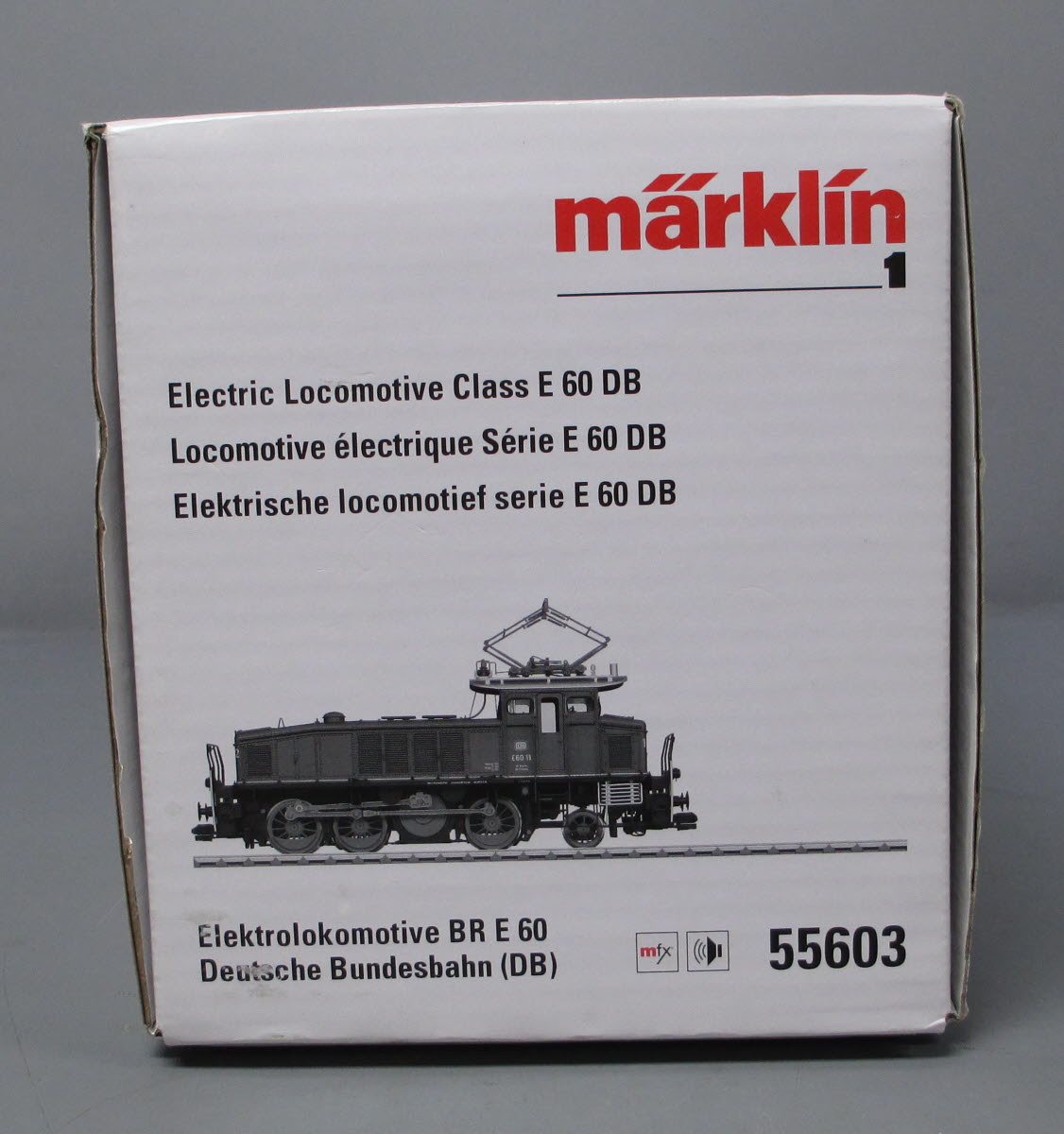 Marklin 55603 1 Gauge (G) Deutsche Bundesbahn E 60 Electric Locomotive