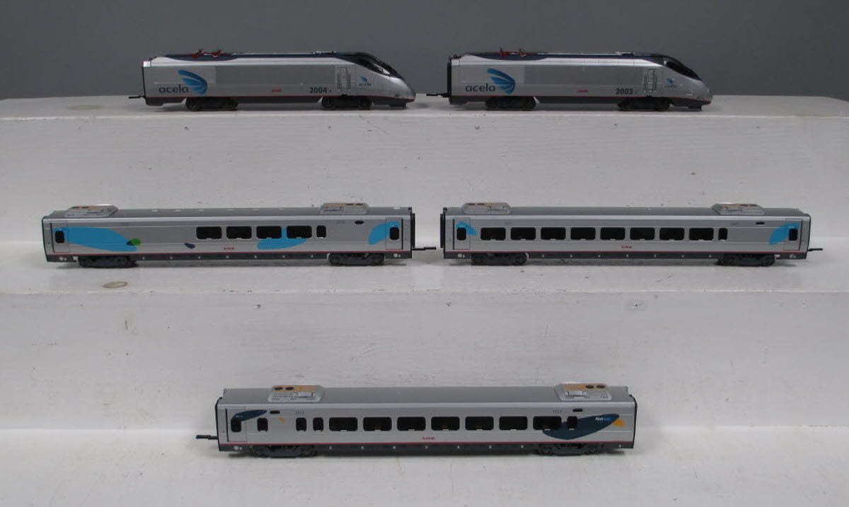 Bachmann 01202 HO Amtrak "Acela" Express High-Speed Electric Train Set