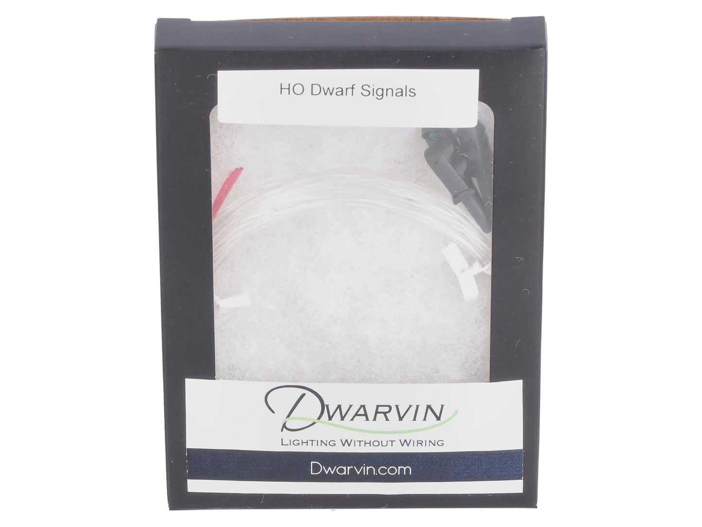 Dwarvin DVFLBS101-3 HO Fiber-Lit 2-Color Dwarf Signals (Pack of 3)