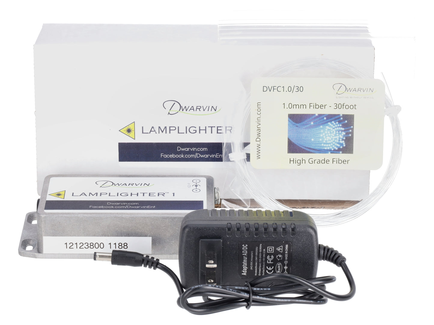 Dwarvin DVSK101 Lamplighter 1 Starter Kit with 1.0mm Fiber