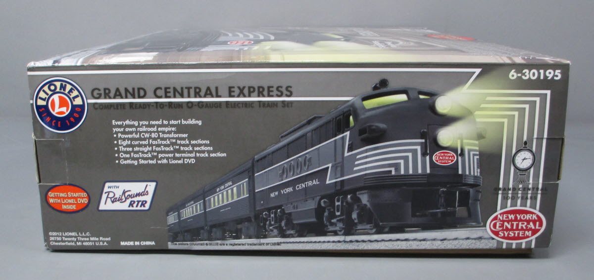 Lionel 6-30195 O Gauge Grand Central Express Diesel Passenger Train Set