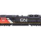 Athearn G68891 HO Scale CN SD70ACe Diesel Locomotive #8100 with DCC & Sound