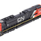 Athearn G68891 HO Scale CN SD70ACe Diesel Locomotive #8100 with DCC & Sound