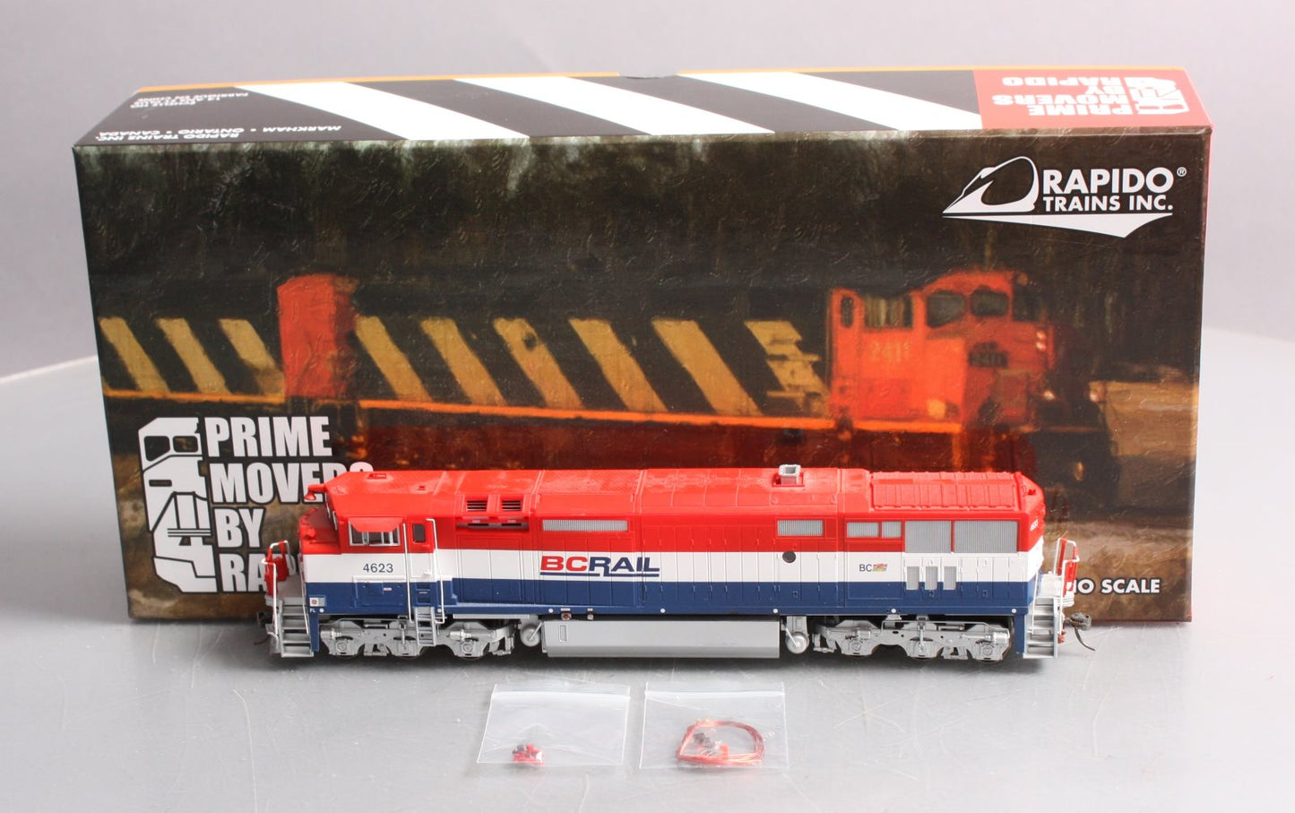 Rapido Trains 400013 HO BCR DASH 8-40CM Locomotive #4623