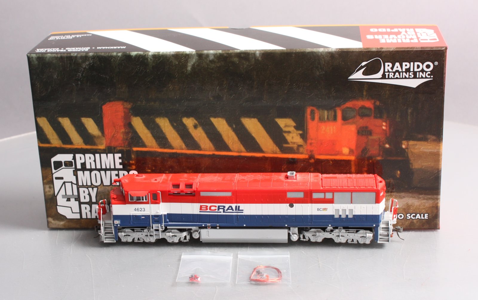 Rapido Trains 400013 HO BCR DASH 8-40CM Locomotive #4623
