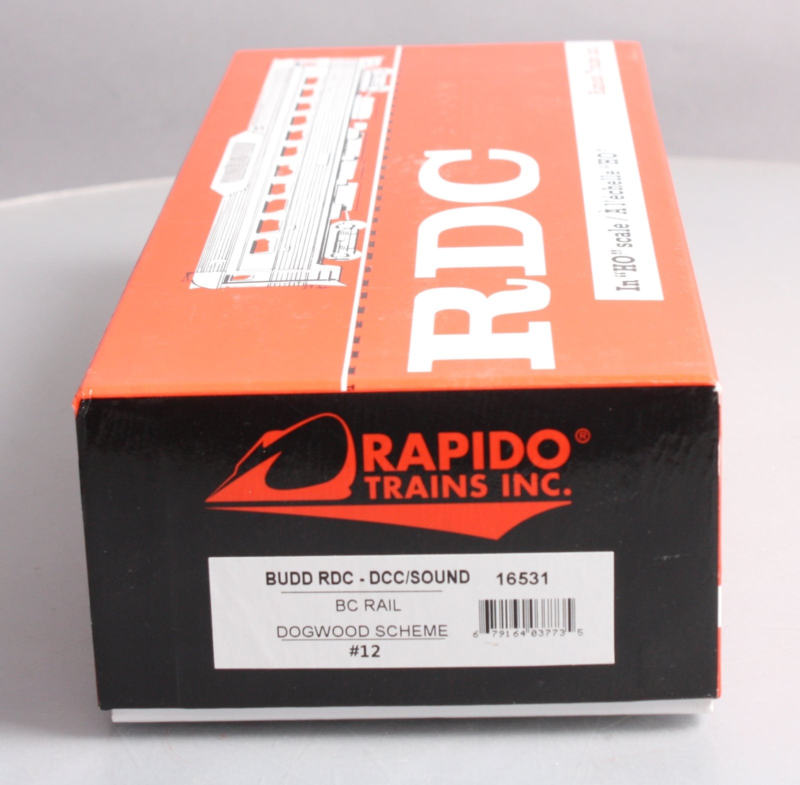 Rapido Trains 16531 HO British Columbia Railway Budd RDC-1 Phase 2 #12