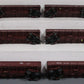 MTH 20-90513 O Milwaukee 55 Ton All Steel Drop Bottom Gondola Car Set (Set of 6)