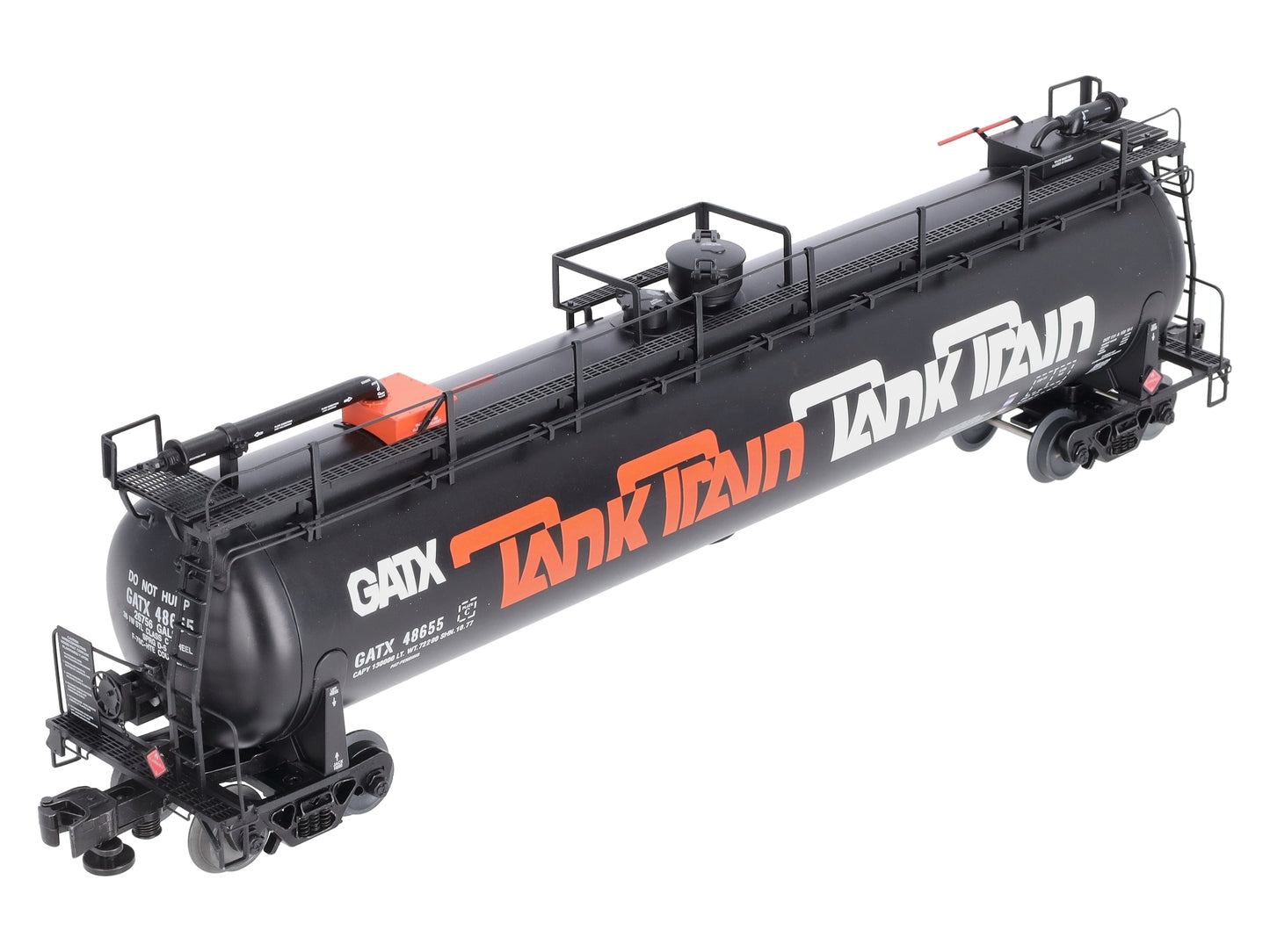 Lionel 6-85129 O TankTrain Intermediate Car (Orange) #48655