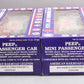 RMT 93050-2 O PEEP Mini Christmas Observation & Coach (Set of 2)