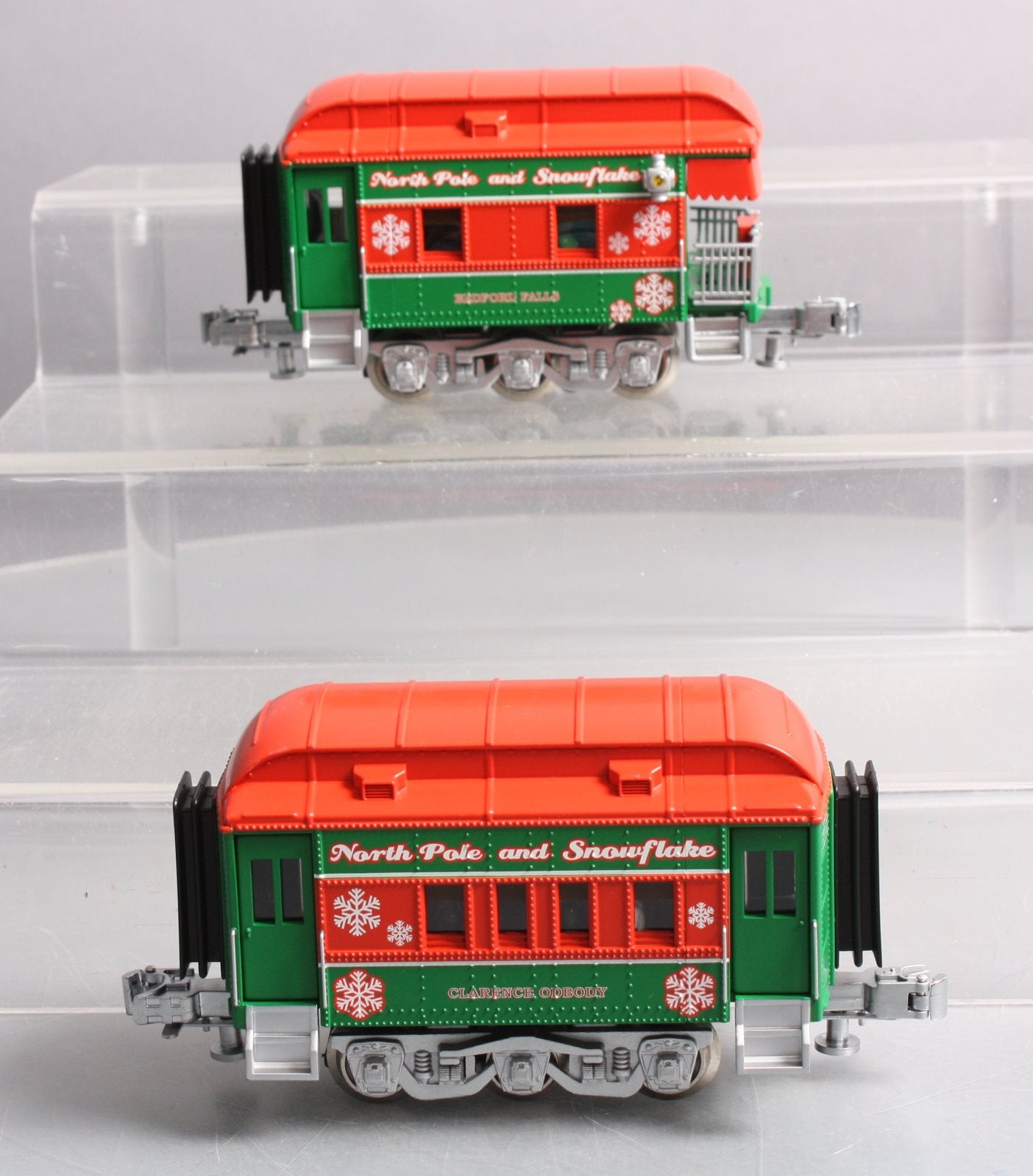 RMT 93050-2 O PEEP Mini Christmas Observation & Coach (Set of 2)