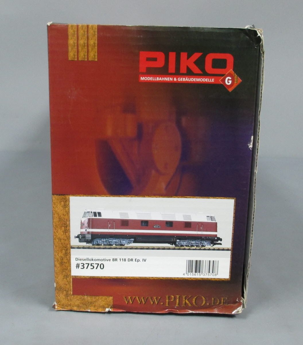 Piko 37570 G Deutsche Reichsbahn IV BR Diesel Locomotive #118 214-5