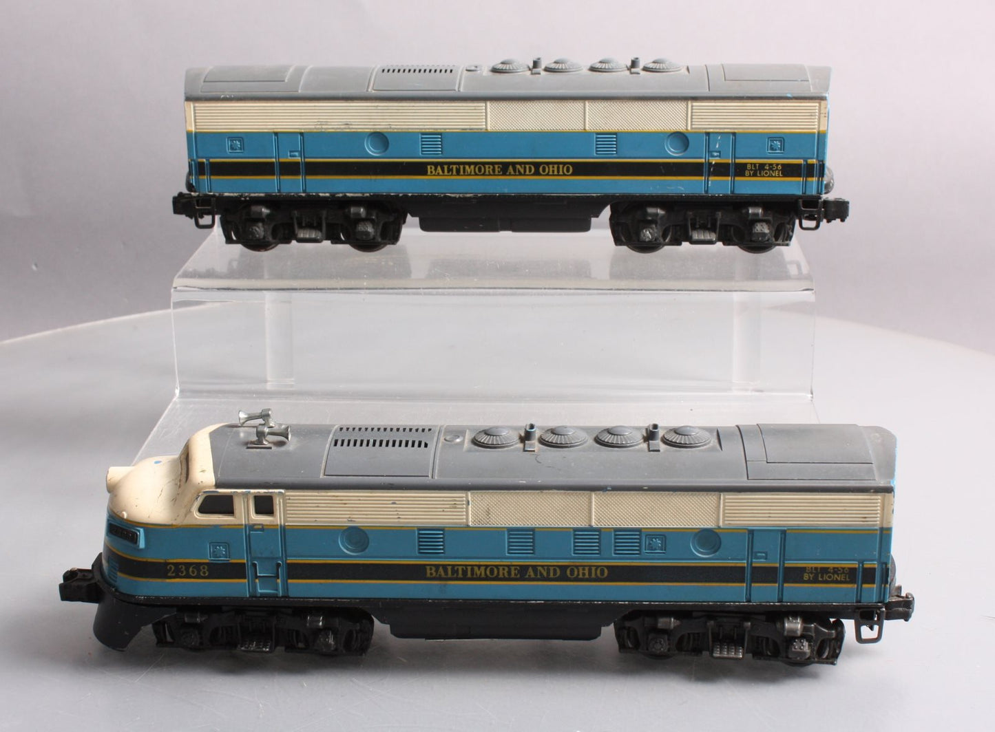 Lionel 2368 Vintage O Baltimore & Ohio F3 AB Diesel Locomotives