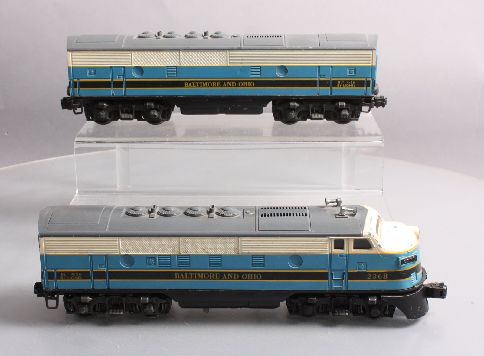 Lionel 2368 Vintage O Baltimore & Ohio F3 AB Diesel Locomotives