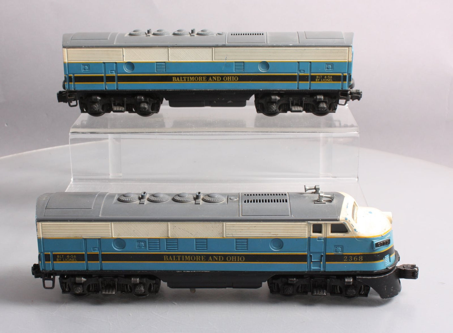 Lionel 2368 Vintage O Baltimore & Ohio F3 AB Diesel Locomotives