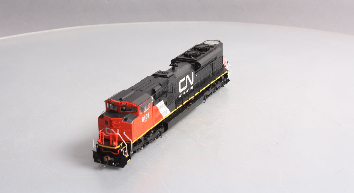 Athearn G68892 HO CN SD70ACe Diesel Locomotive with DCC & Sound #8101/Re-Paint