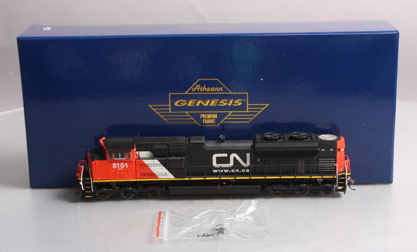 Athearn G68892 HO CN SD70ACe Diesel Locomotive with DCC & Sound #8101/Re-Paint