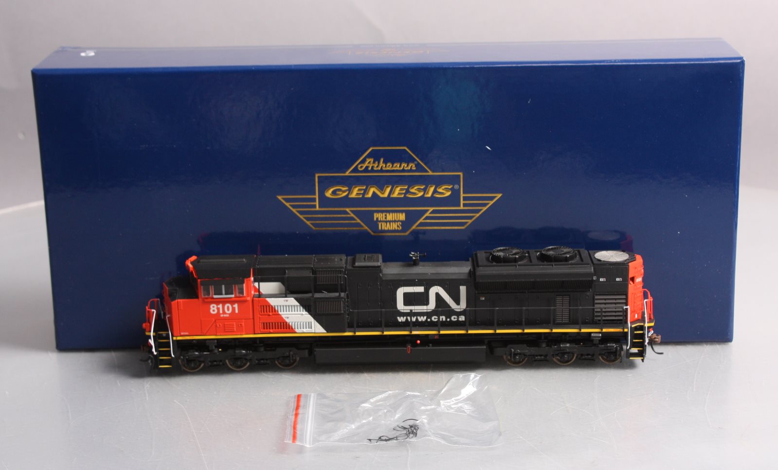 Athearn G68892 HO CN SD70ACe Diesel Locomotive with DCC & Sound #8101/Re-Paint