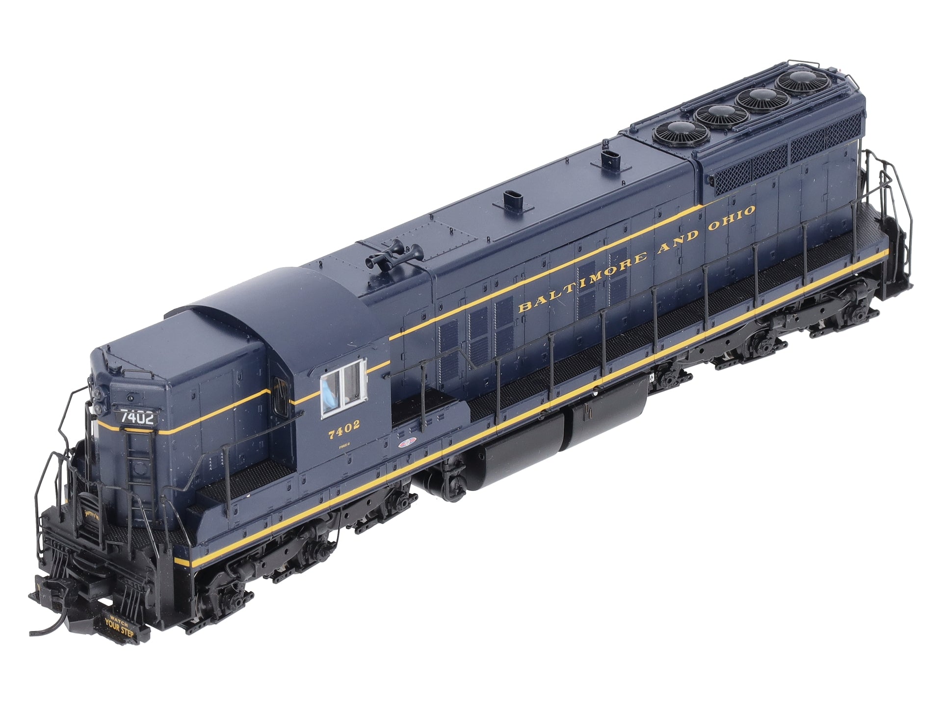 Walthers 920-41900 HO Baltimore & Ohio EMD SD7 Diesel Loco #7402 w/Sound & DCC