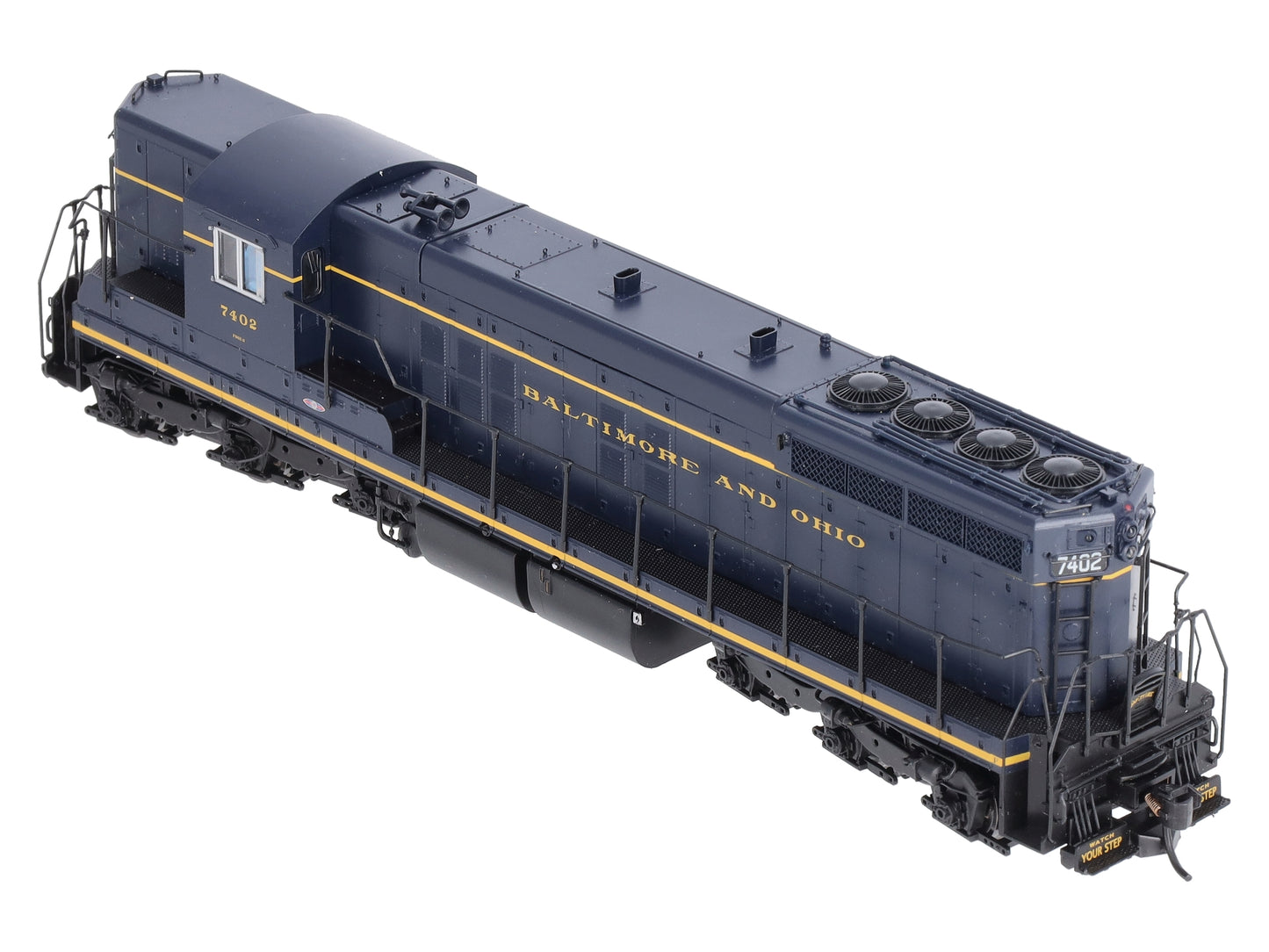 Walthers 920-41900 HO Baltimore & Ohio EMD SD7 Diesel Loco #7402 w/Sound & DCC