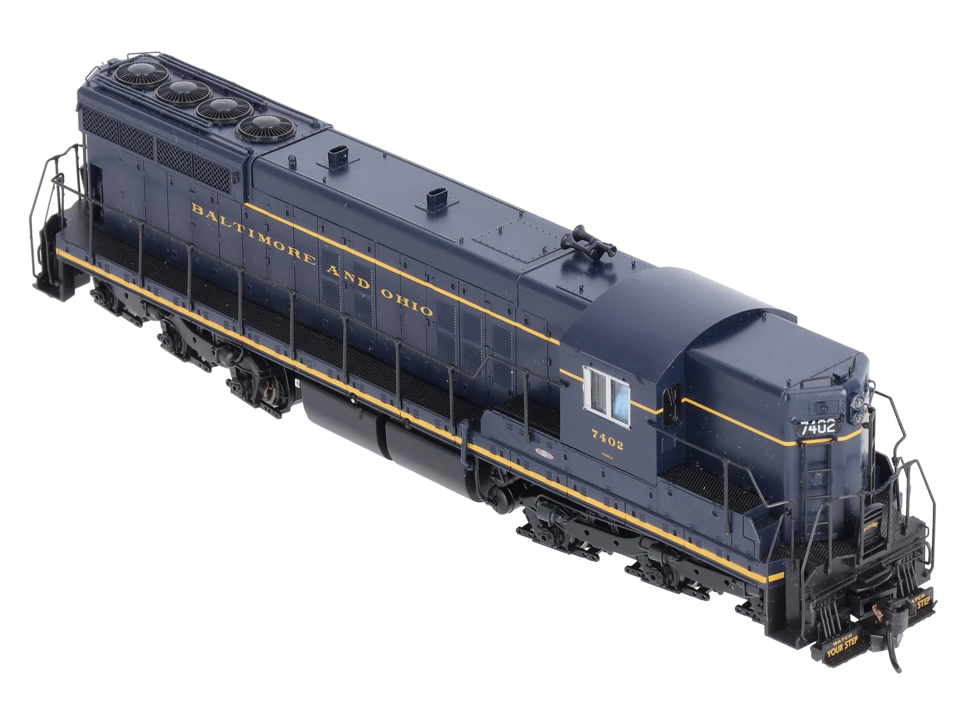 Walthers 920-41900 HO Baltimore & Ohio EMD SD7 Diesel Loco #7402 w/Sound & DCC