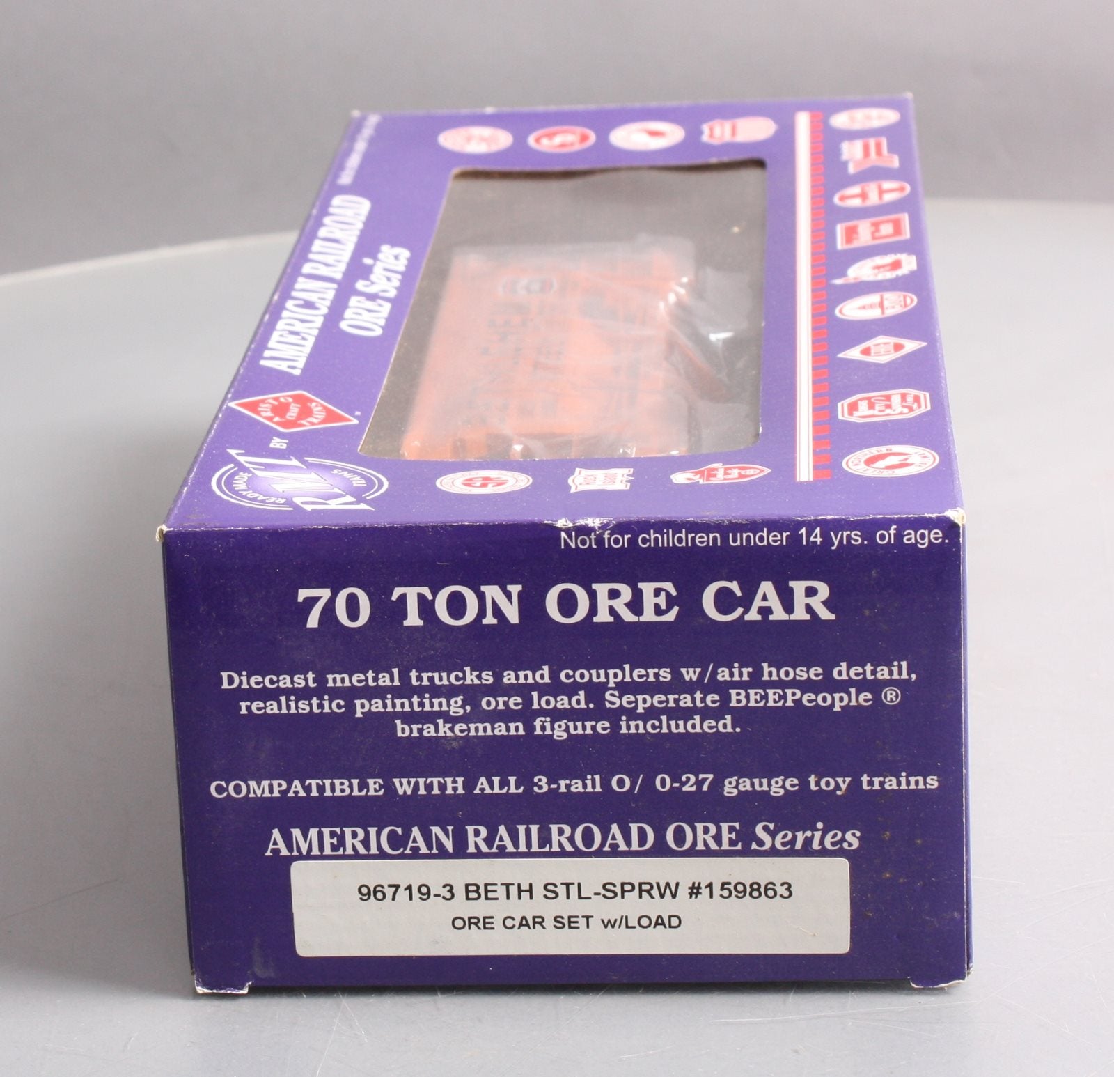 RMT 967193 O Bethlehem Steel/Sparrows Point Ore Car/2pk