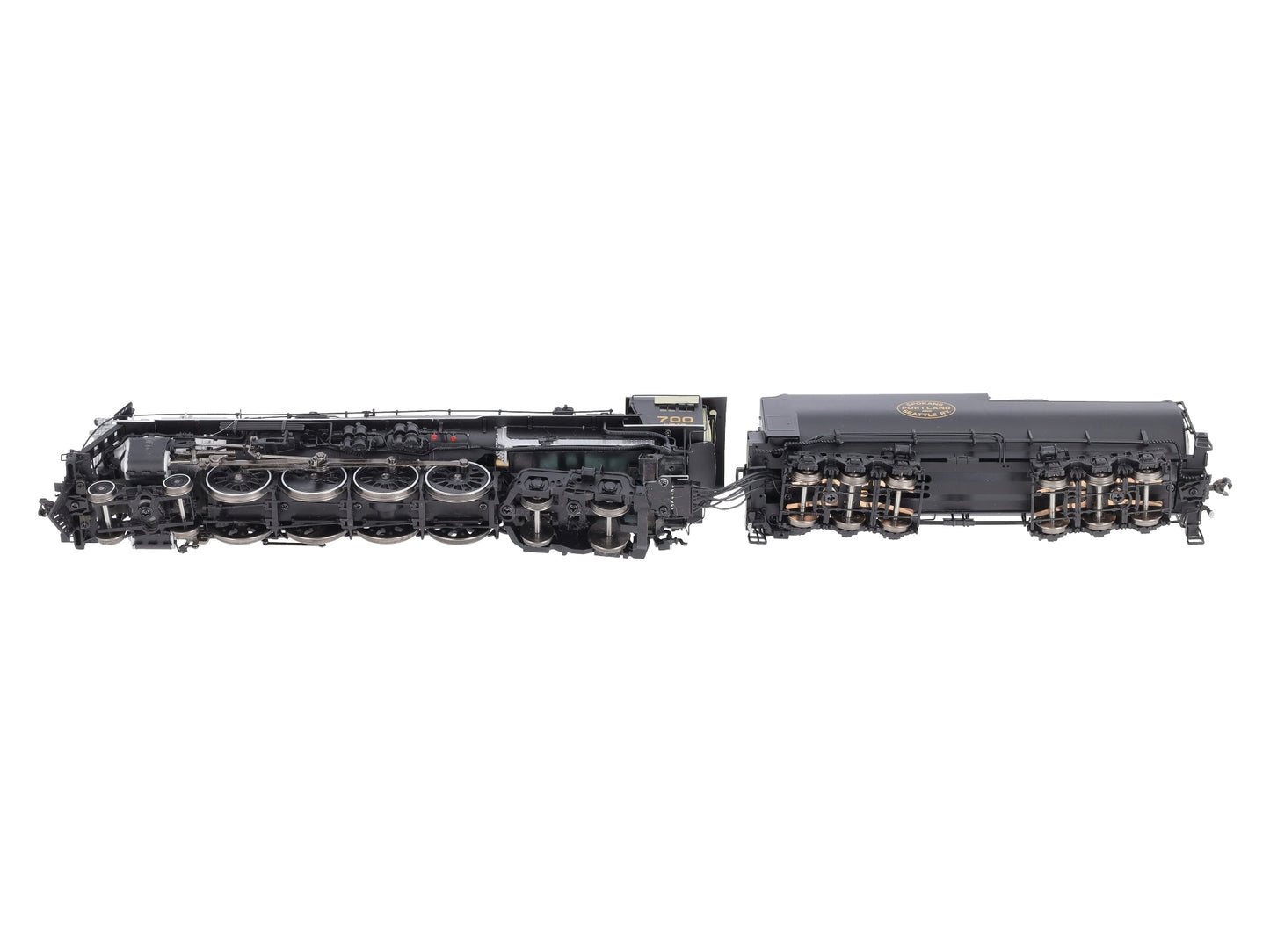 Broadway Limited 6966 HO SP&S E-1 4-8-4 Steam Locomotive Sound w/ DC #700