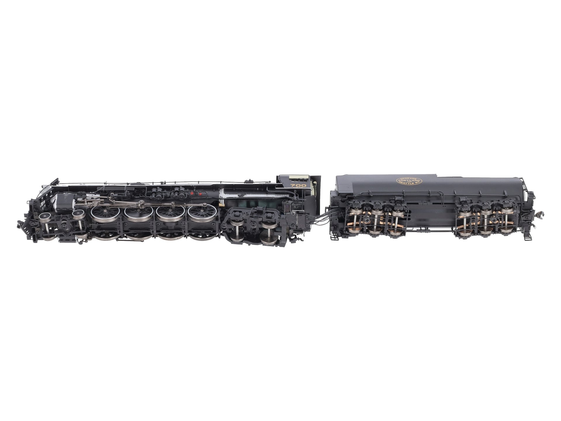 Broadway Limited 6966 HO SP&S E-1 4-8-4 Steam Locomotive Sound w/ DC #700