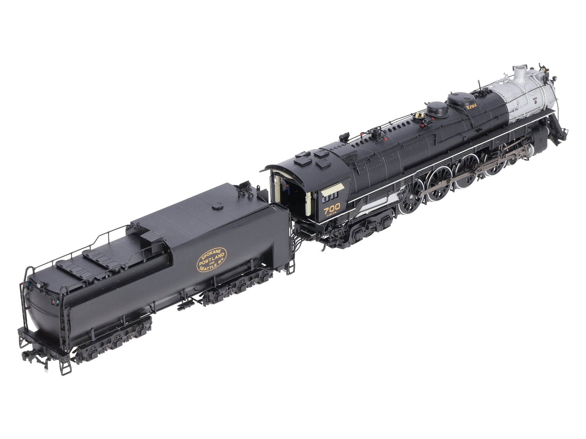 Broadway Limited 6966 HO SP&S E-1 4-8-4 Steam Locomotive Sound w/ DC #700
