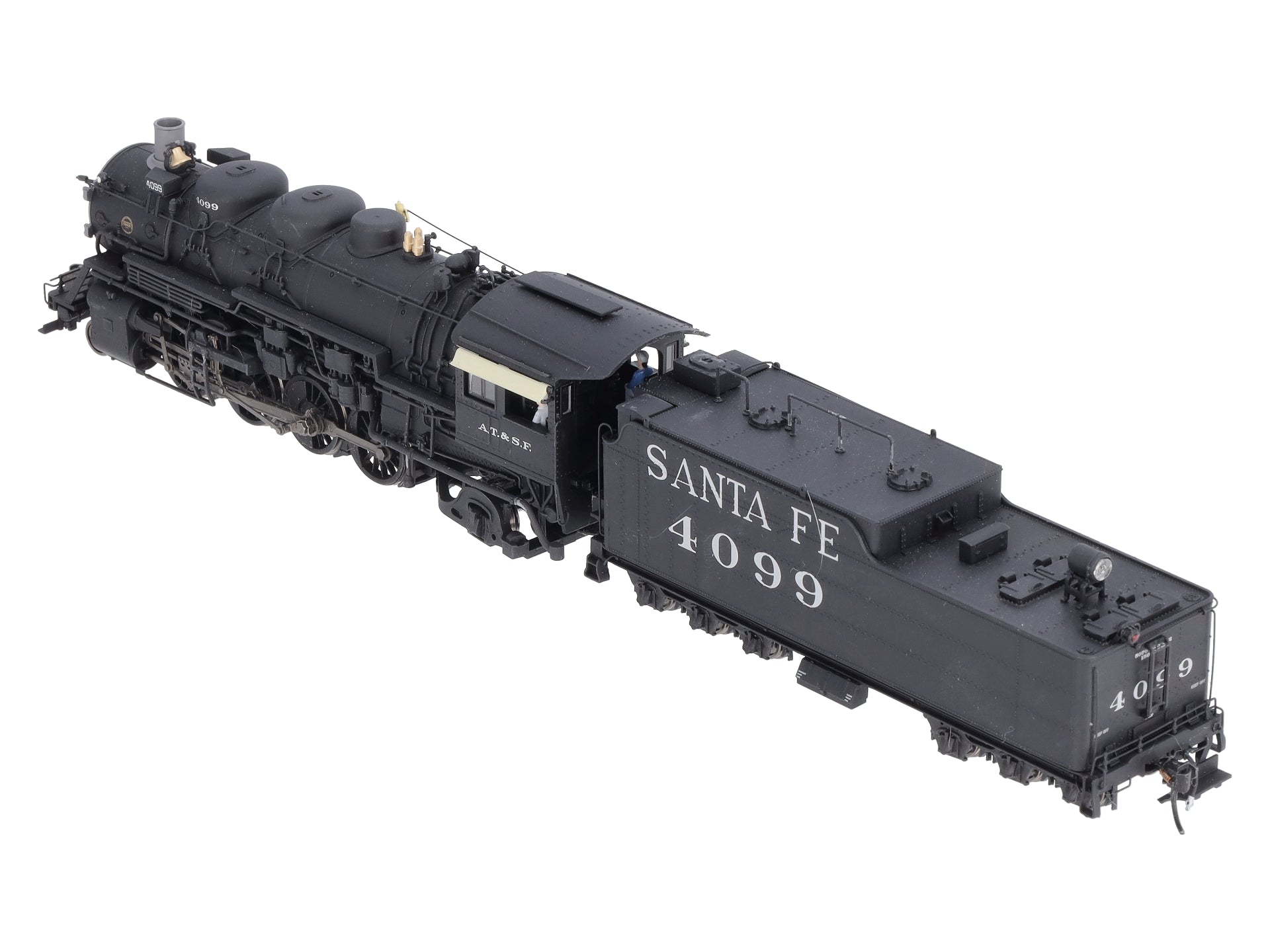 Broadway Limited 4768 HO ATSF 2-8-2 Mikado Steam Locomotive