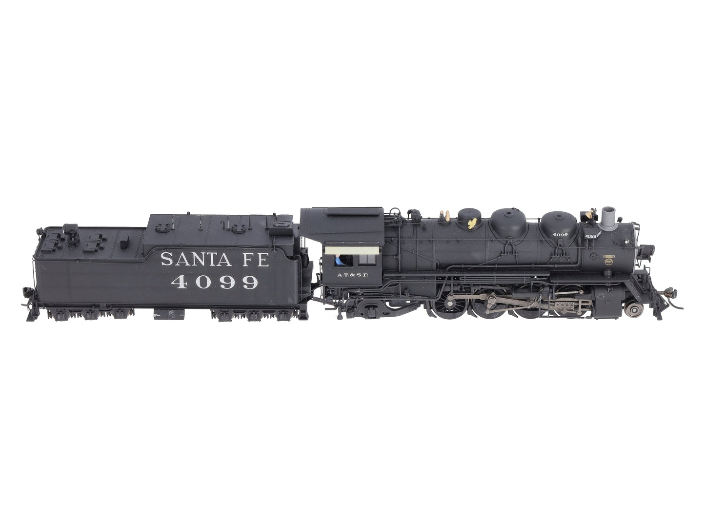 Broadway Limited 4768 HO ATSF 2-8-2 Mikado Steam Locomotive #4099 with Sound