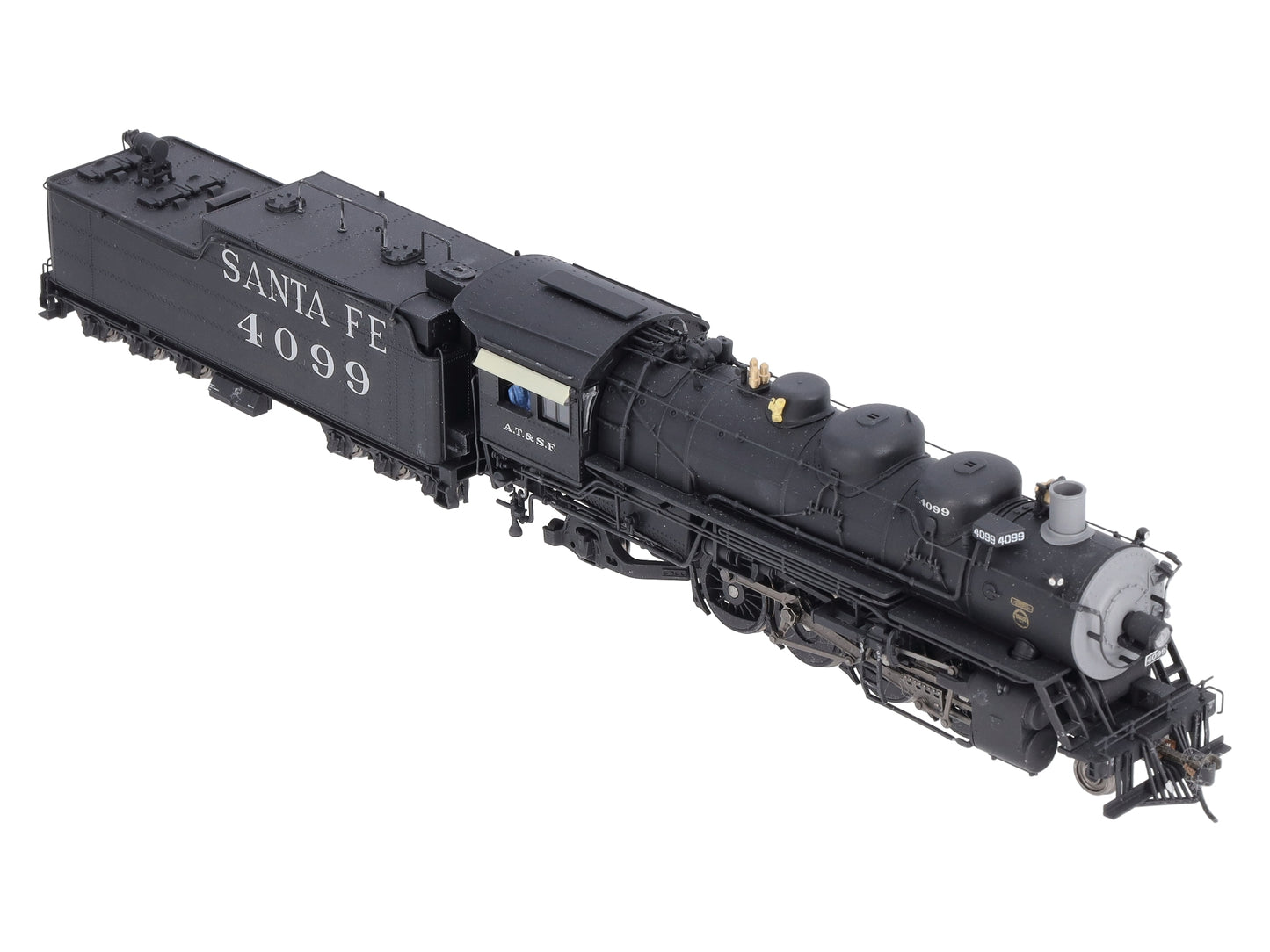 Broadway Limited 4768 HO ATSF 2-8-2 Mikado Steam Locomotive #4099 with Sound