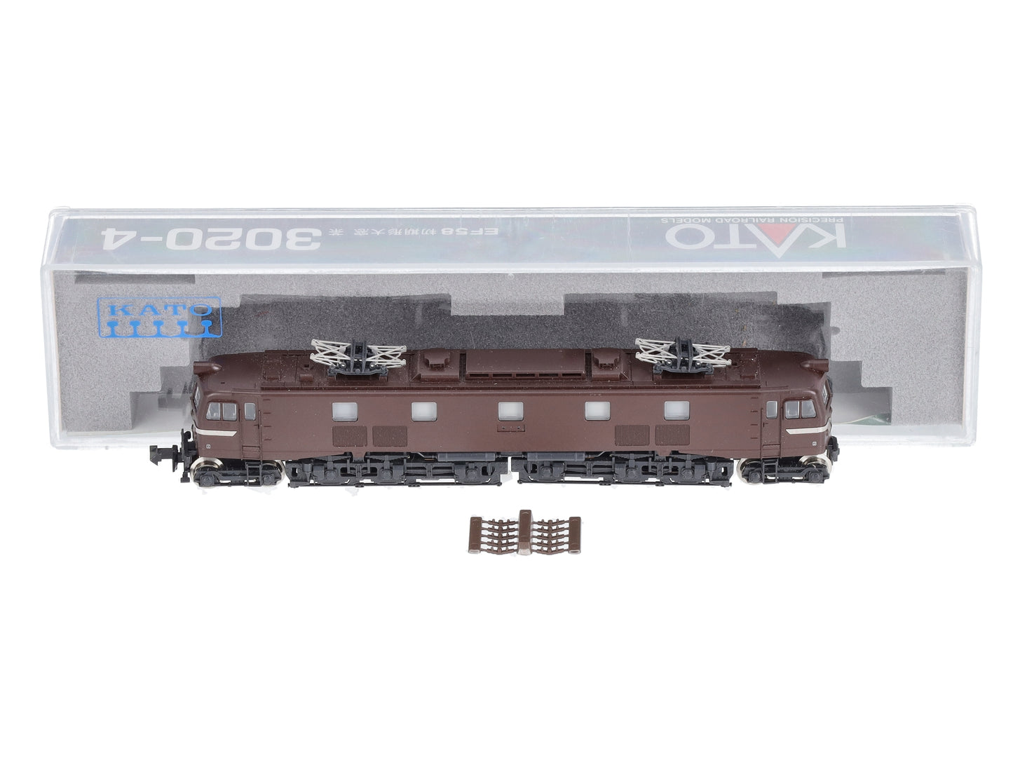 Kato 3020-4 N Undecorated Brown EF58 Electric Locomotive