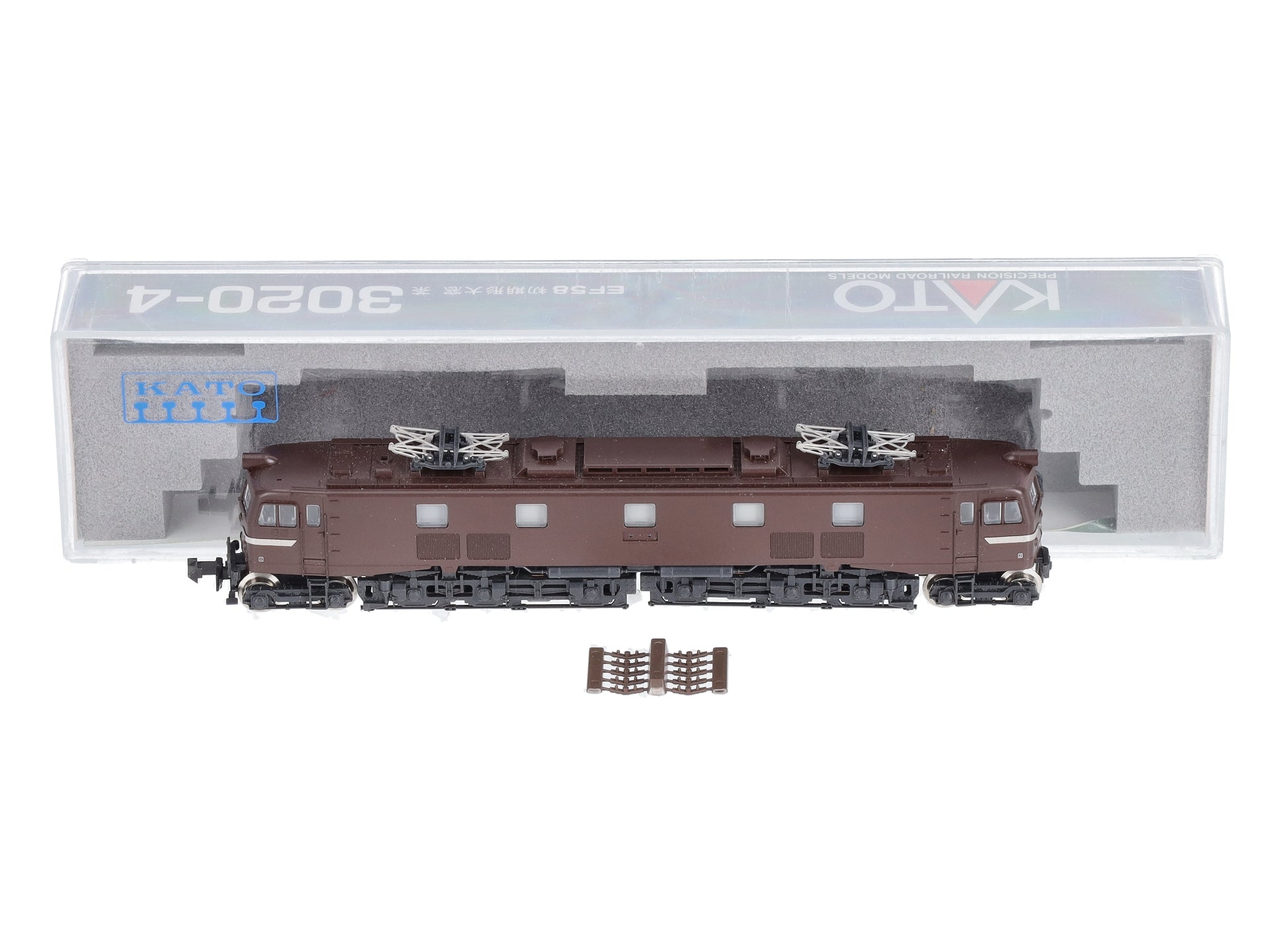 Kato 3020-4 N Undecorated Brown EF58 Electric Locomotive