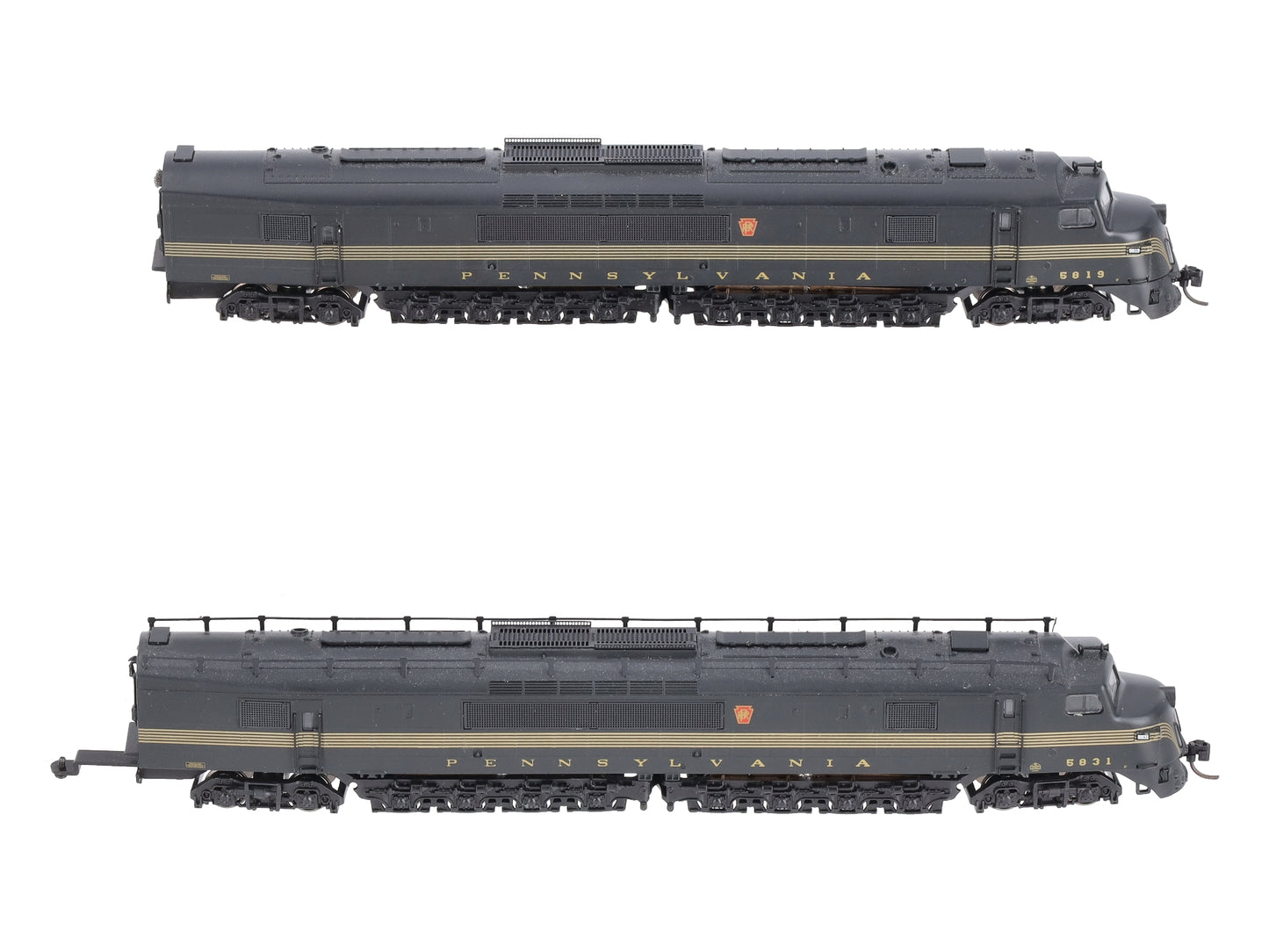 Broadway Limited 3141 N Pennsylvania Centipede A-A Diesel Locomotive #5831/#5819