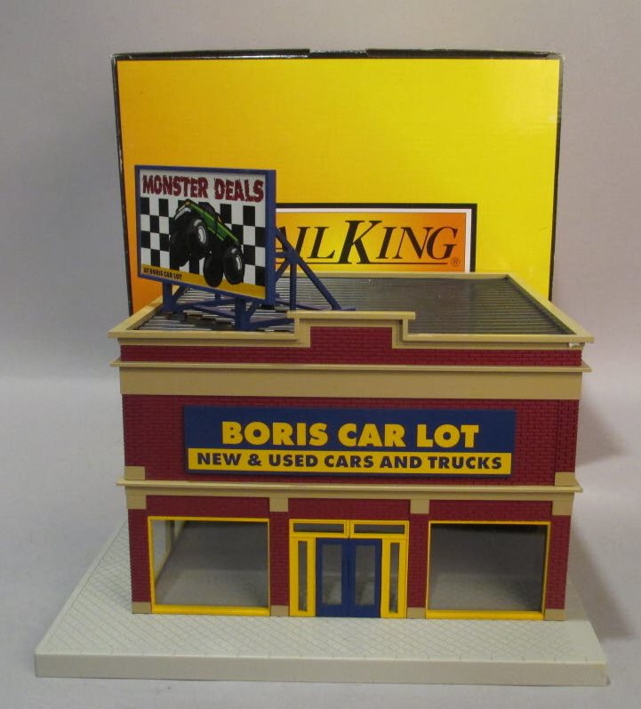 MTH 30-90416 O Boris Used Car Dealership