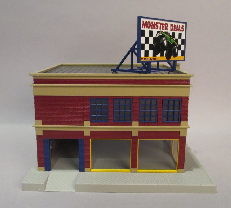 MTH 30-90416 O Boris Used Car Dealership