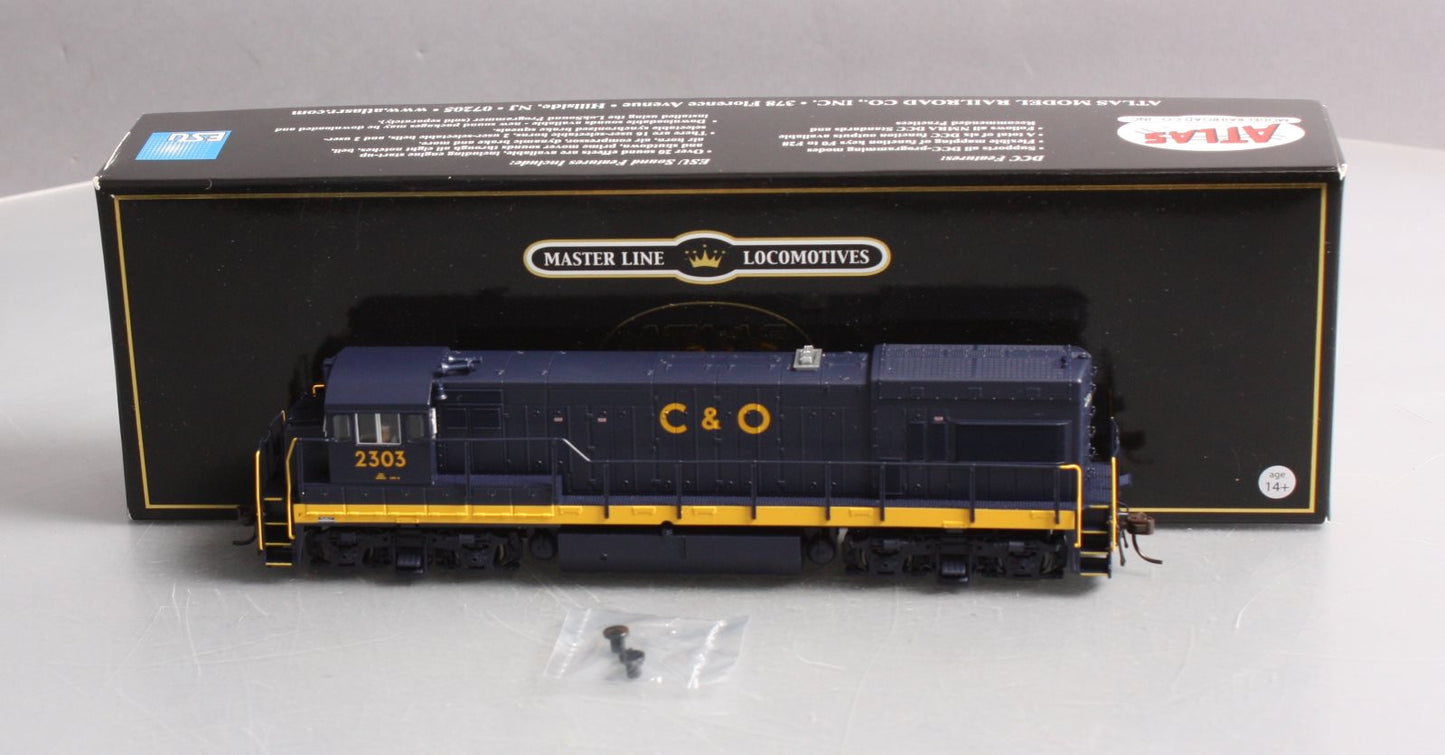 Atlas 10002189 HO Chesapeake & Ohio GE U23B #2303
