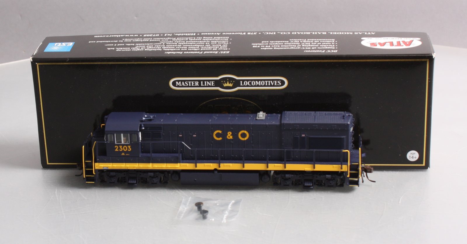 Atlas 10002189 HO Chesapeake & Ohio GE U23B #2303