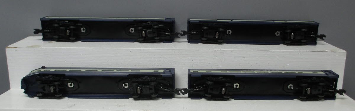 Williams 43080 B&O Cincinnatian 60 Ft. Streamline Passenger 4-Pack Set