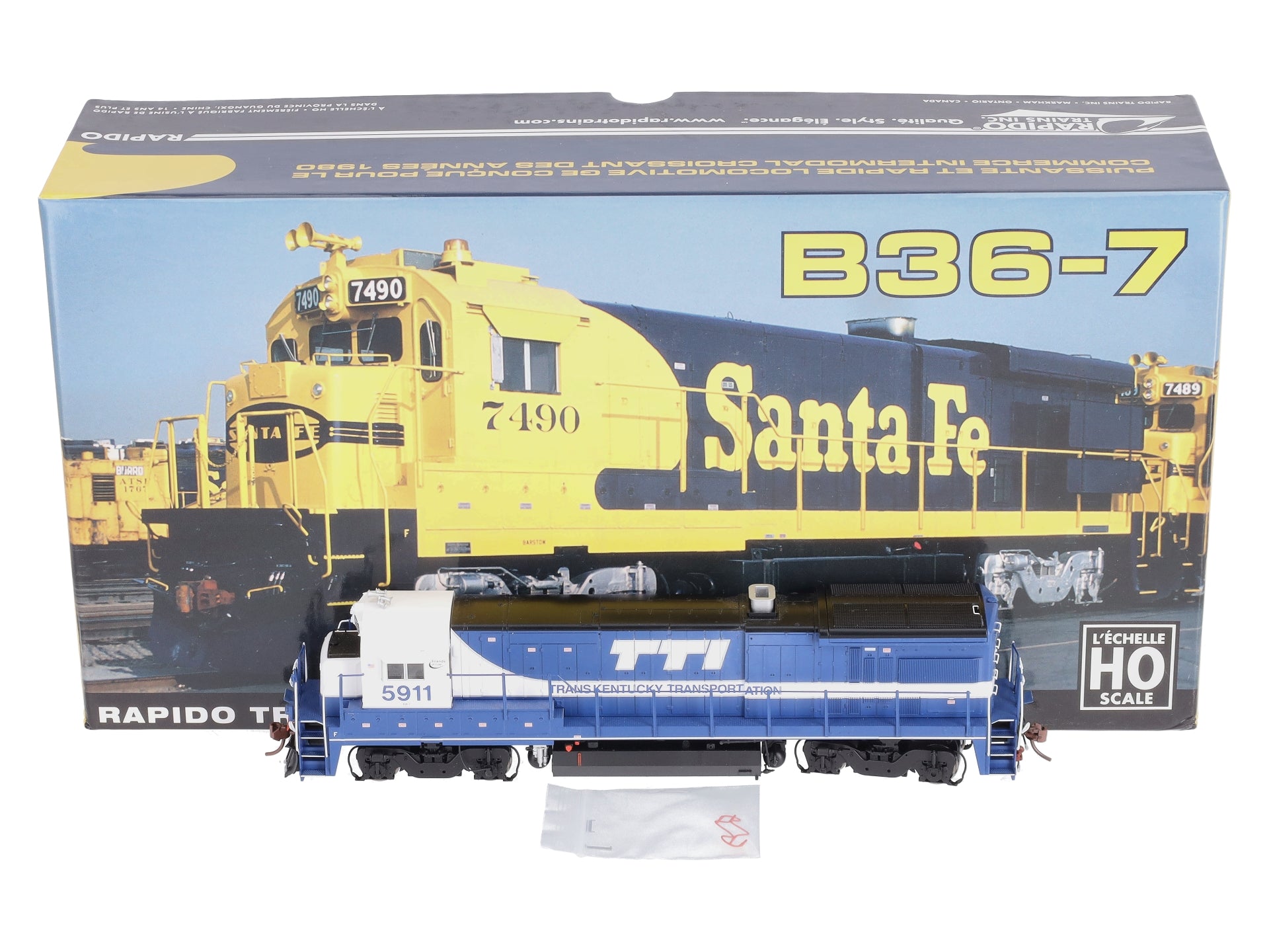 Rapido Trains 18551 HO Transkentucky GE B36-7 Diesel Loco DCC/Sound #5911