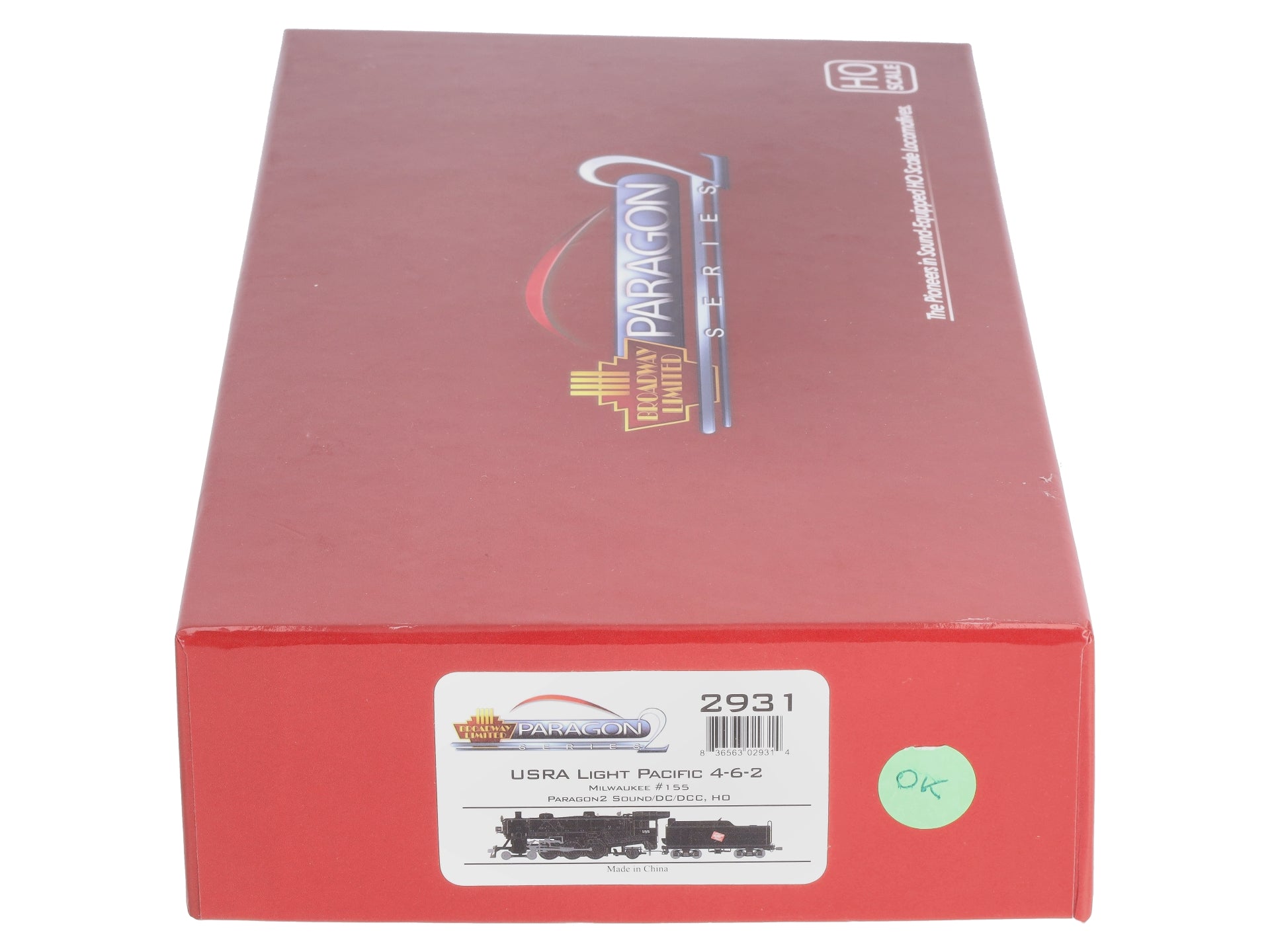 Broadway Limited 2931 HO Milwaukee Road USRA Light Pacific 4