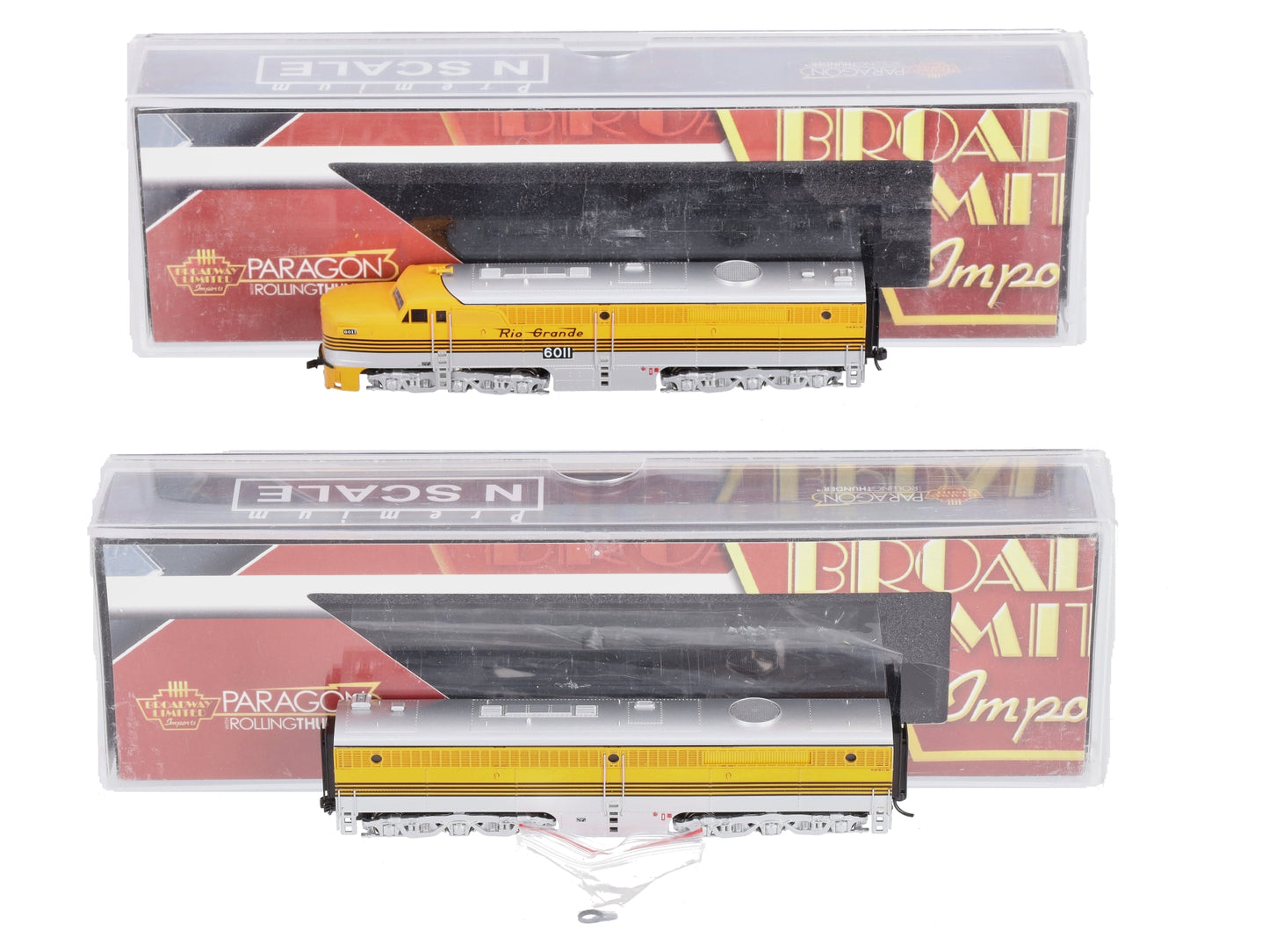 Broadway Limited 3842 N Denver & Rio Grande Western Alco PA/PB Diesel Locomotive