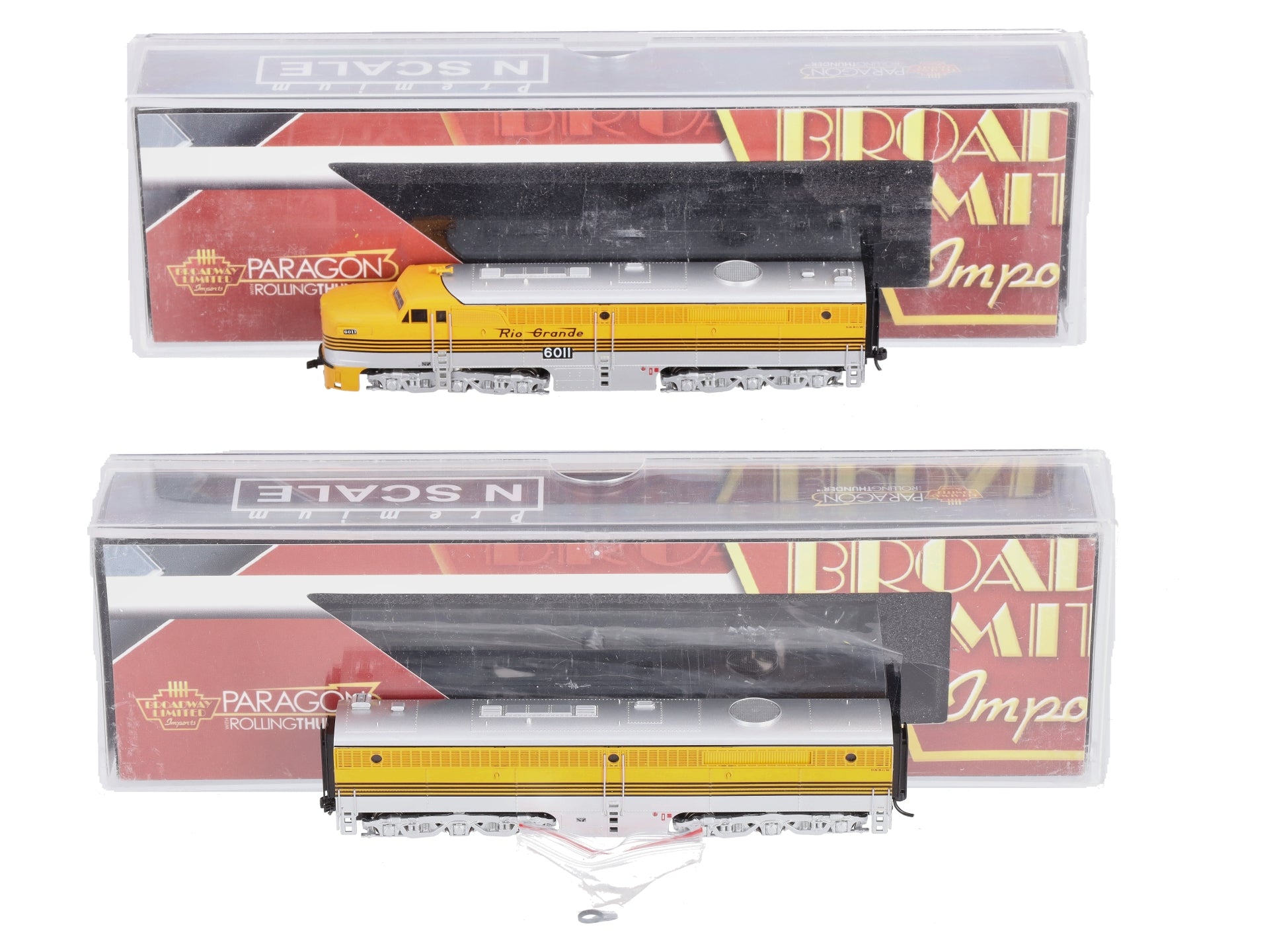 Broadway Limited 3842 N Denver & Rio Grande Western Alco PA/PB Diesel Locomotive